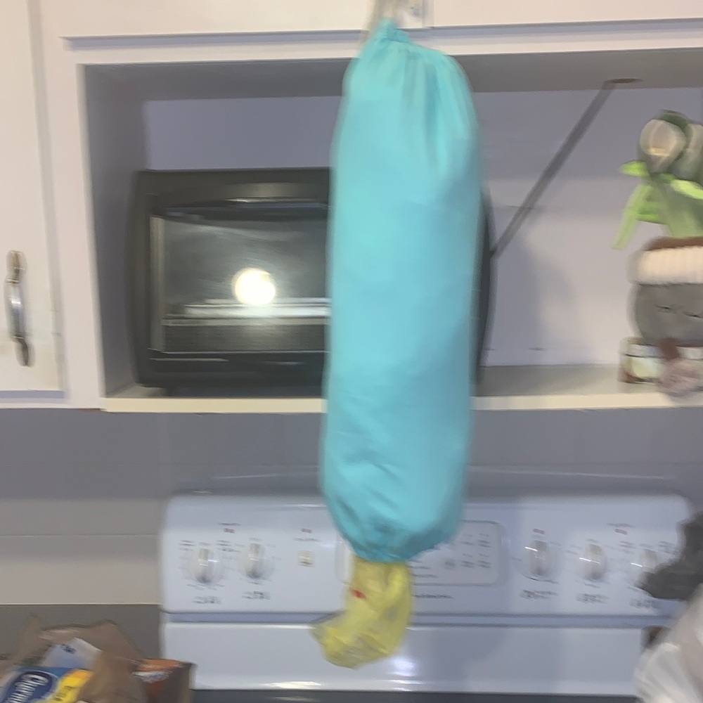 Hanging plastic Bag Holder nwt